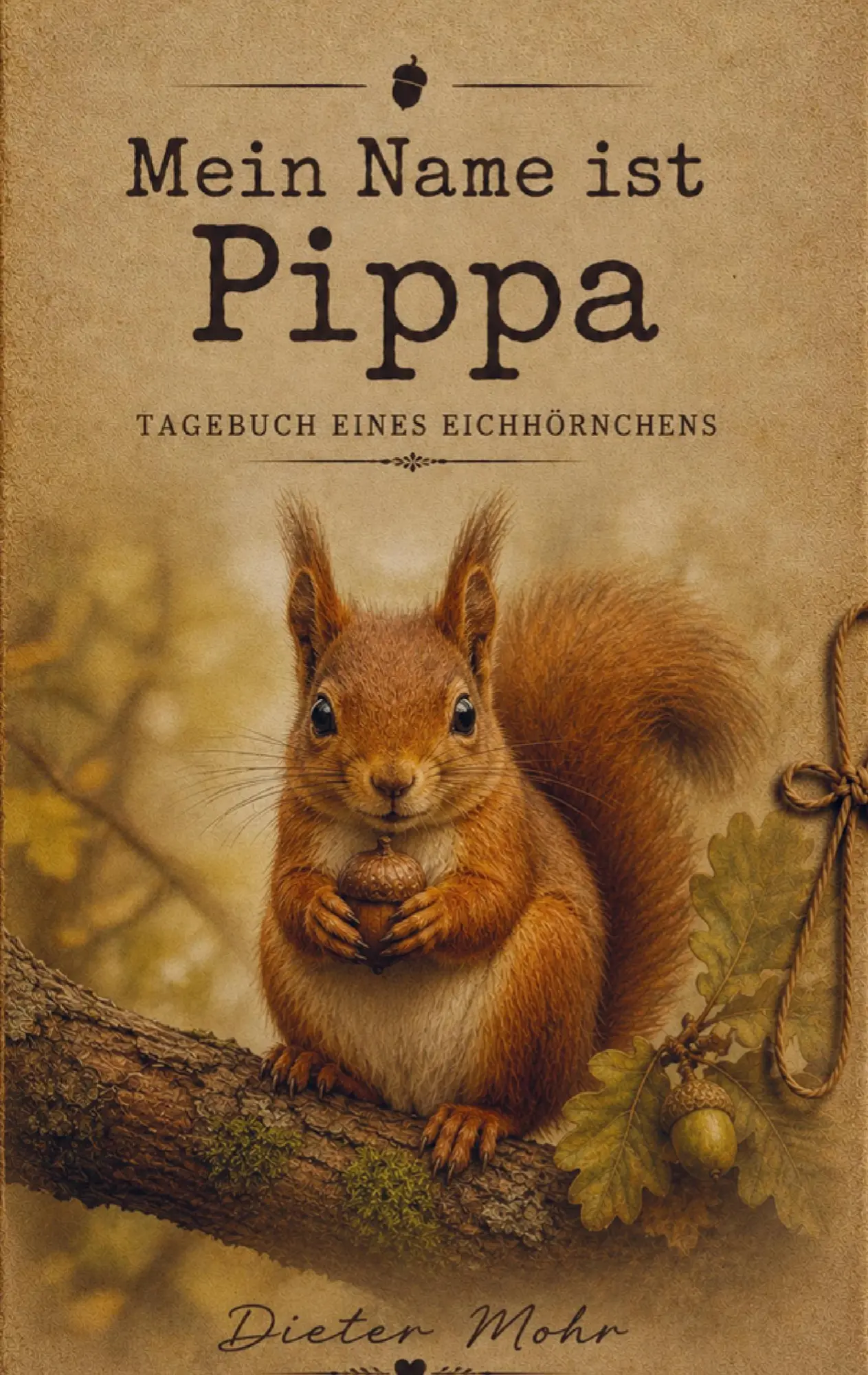 Cover: 9789403903682 | Mein Name ist Pippa - Tagebuch eines Eichhörnchens | Dieter Mohr