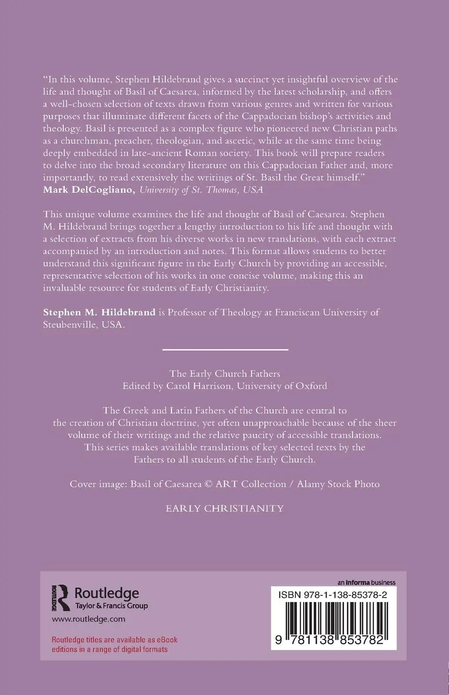 Rückseite: 9781138853782 | Basil of Caesarea | Stephen Hildebrand | Taschenbuch | Englisch | 2018