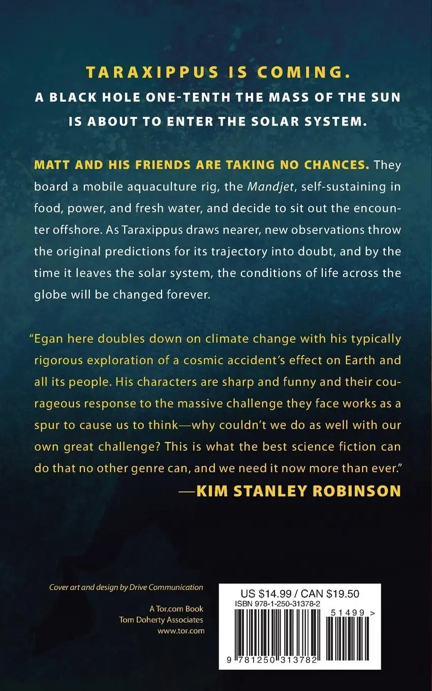 Rückseite: 9781250313782 | Perihelion Summer | Greg Egan | Taschenbuch | Englisch | 2019