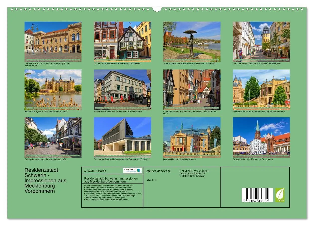 Bild: 9783457433782 | Residenzstadt Schwerin - Impressionen aus Mecklenburg-Vorpommern...