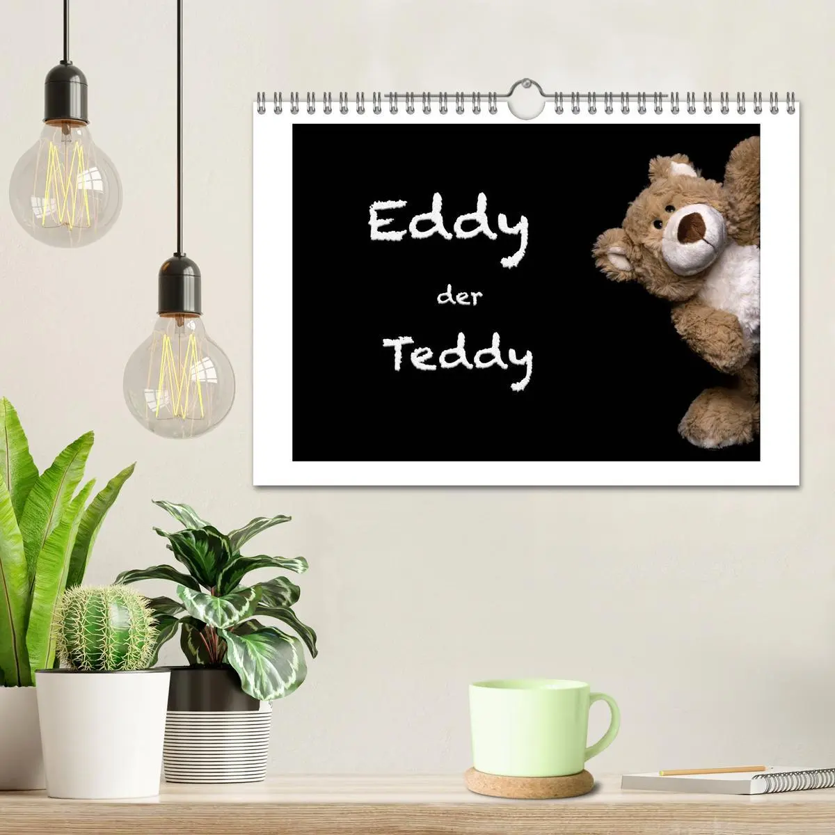 Bild: 9783457813782 | Eddy, der Teddy (Wandkalender 2026 DIN A4 quer), CALVENDO...