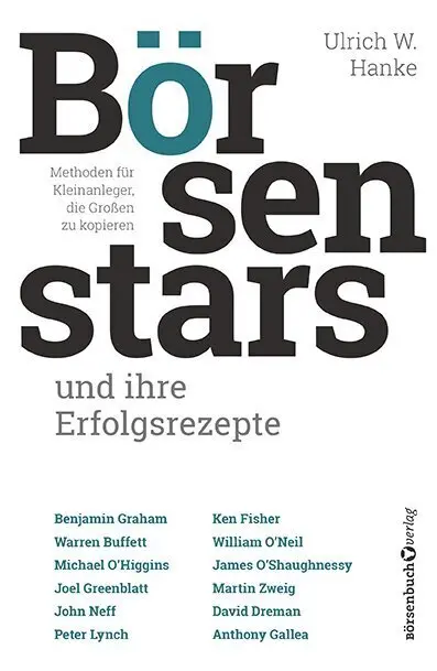 Cover: 9783864703782 | Börsenstars und ihre Erfolgsrezepte | Ulrich W. Hanke | Buch | 272 S.