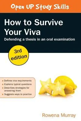 Cover: 9780335263882 | How to Survive Your Viva | Defending a Thesis in an Oral Examination