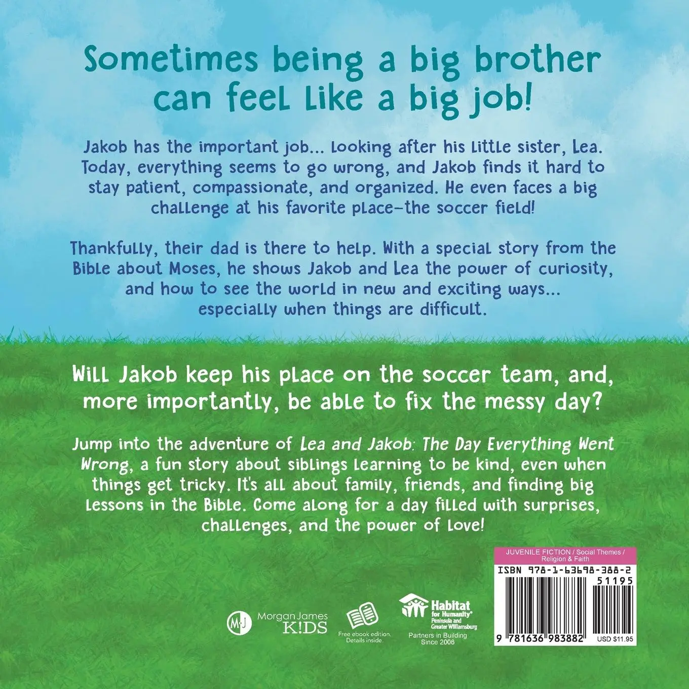 Rückseite: 9781636983882 | Lea and Jakob | and the Day Everything Went Wrong | Feliciano | Buch