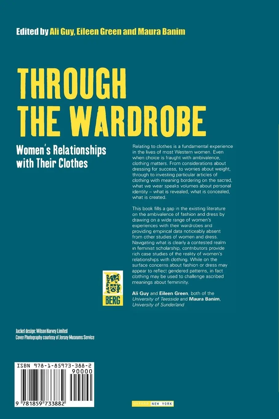 Rückseite: 9781859733882 | Through the Wardrobe | Women's Relationships with Their Clothes | Buch