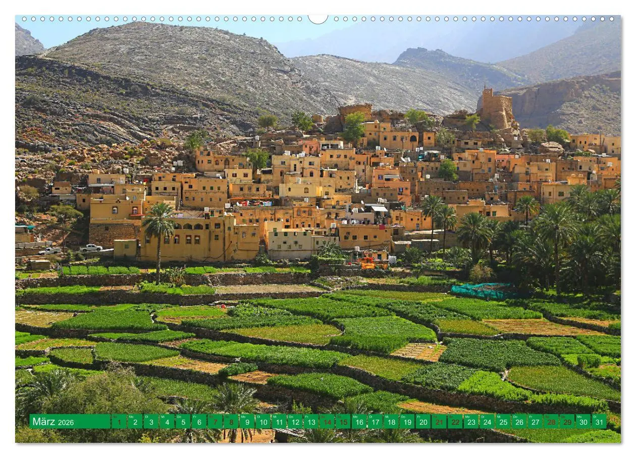 Bild: 9783457593882 | Unterwegs im Weihrauchland Oman (Wandkalender 2026 DIN A2 quer),...