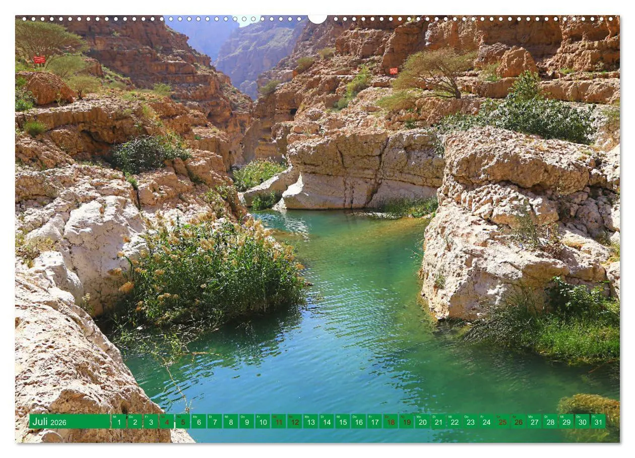 Bild: 9783457593882 | Unterwegs im Weihrauchland Oman (Wandkalender 2026 DIN A2 quer),...
