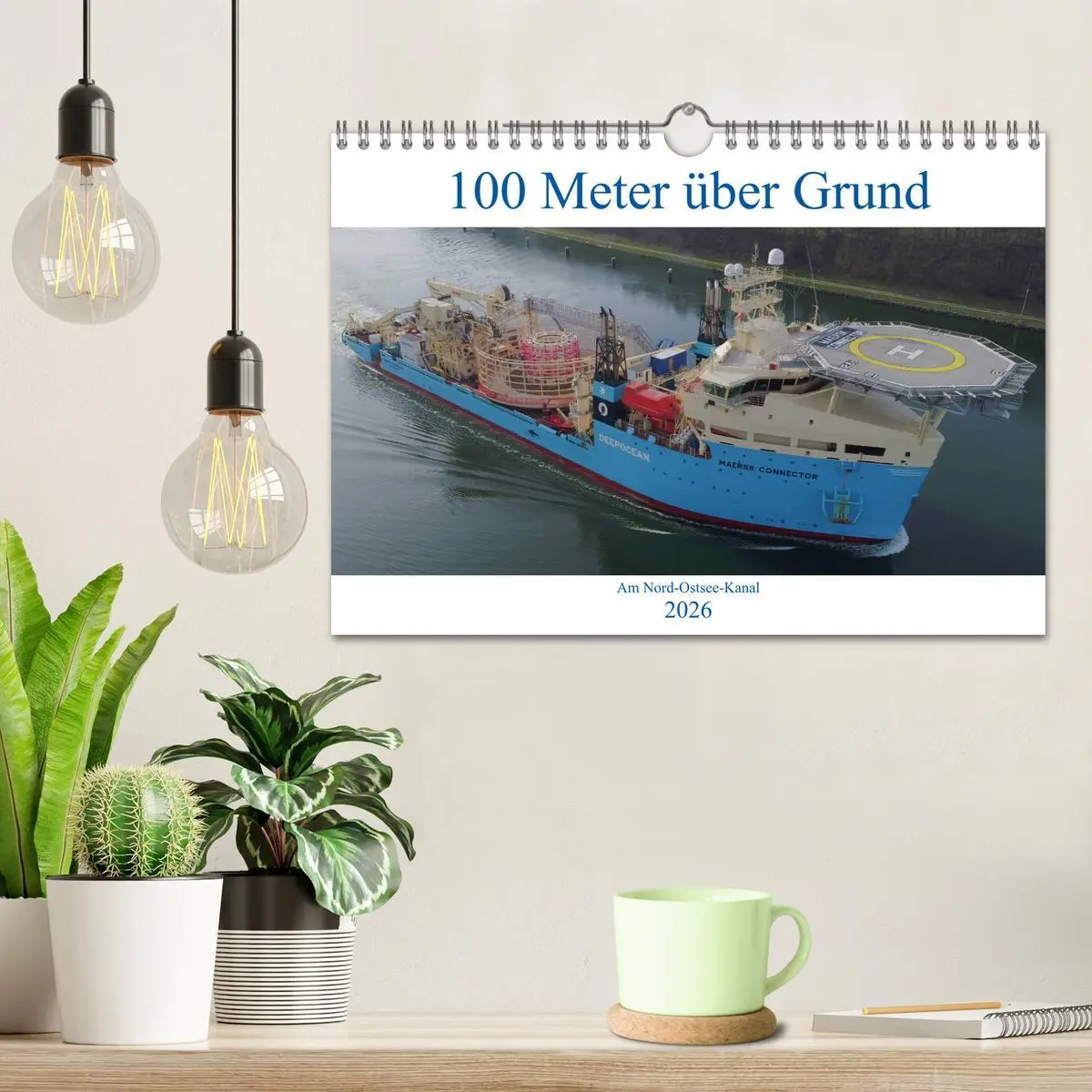 Bild: 9783457803882 | 100 Meter über Grund - Am Nord-Ostsee-Kanal (Wandkalender 2026 DIN...