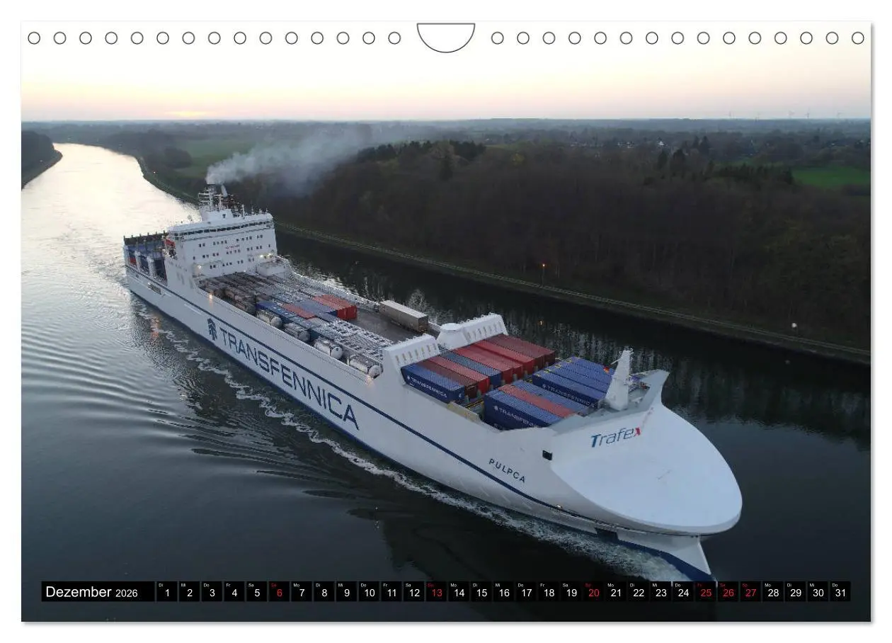 Bild: 9783457803882 | 100 Meter über Grund - Am Nord-Ostsee-Kanal (Wandkalender 2026 DIN...