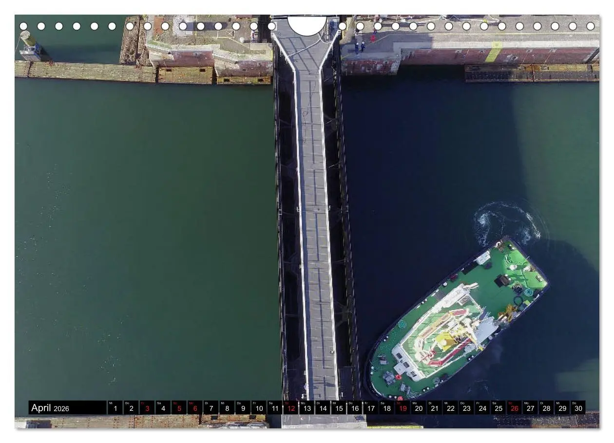 Bild: 9783457803882 | 100 Meter über Grund - Am Nord-Ostsee-Kanal (Wandkalender 2026 DIN...