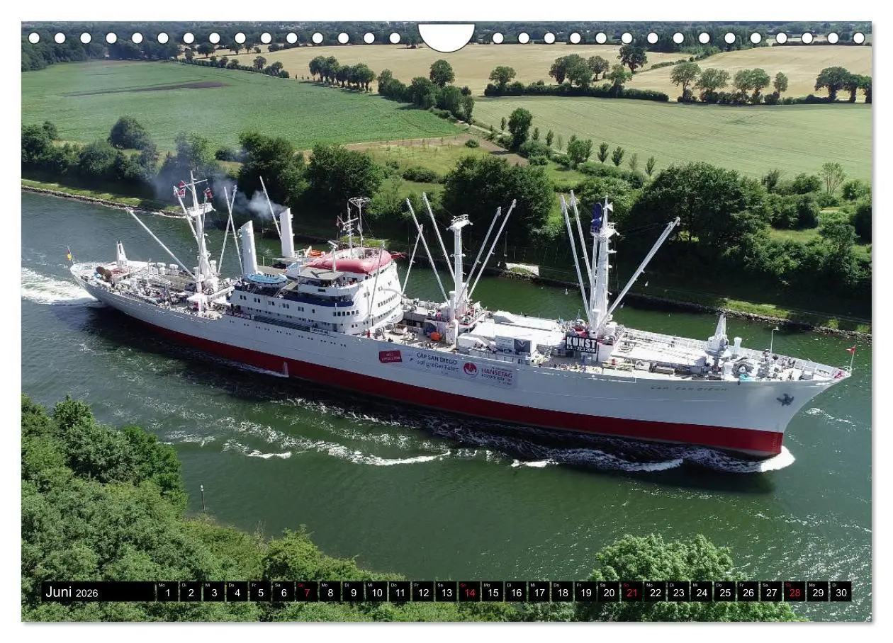Bild: 9783457803882 | 100 Meter über Grund - Am Nord-Ostsee-Kanal (Wandkalender 2026 DIN...