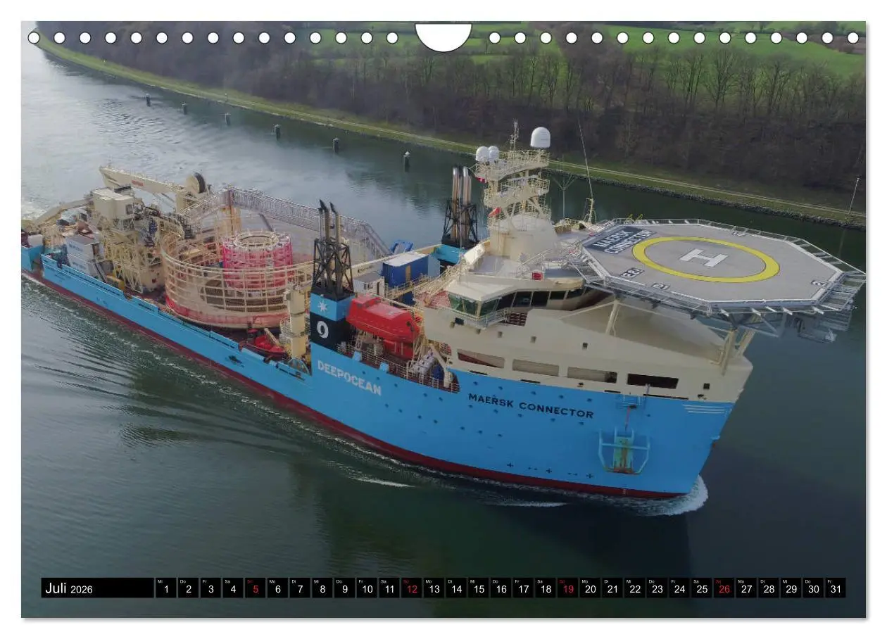 Bild: 9783457803882 | 100 Meter über Grund - Am Nord-Ostsee-Kanal (Wandkalender 2026 DIN...