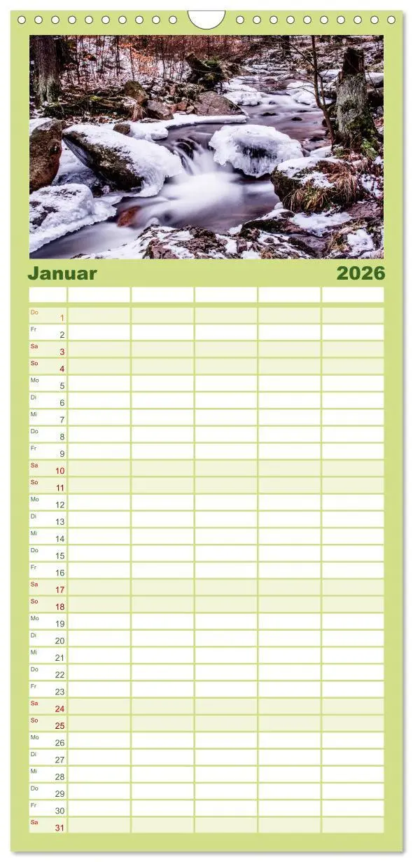 Bild: 9783516513882 | Familienplaner 2026 - Der Harz einfach magisch mit 5 Spalten...