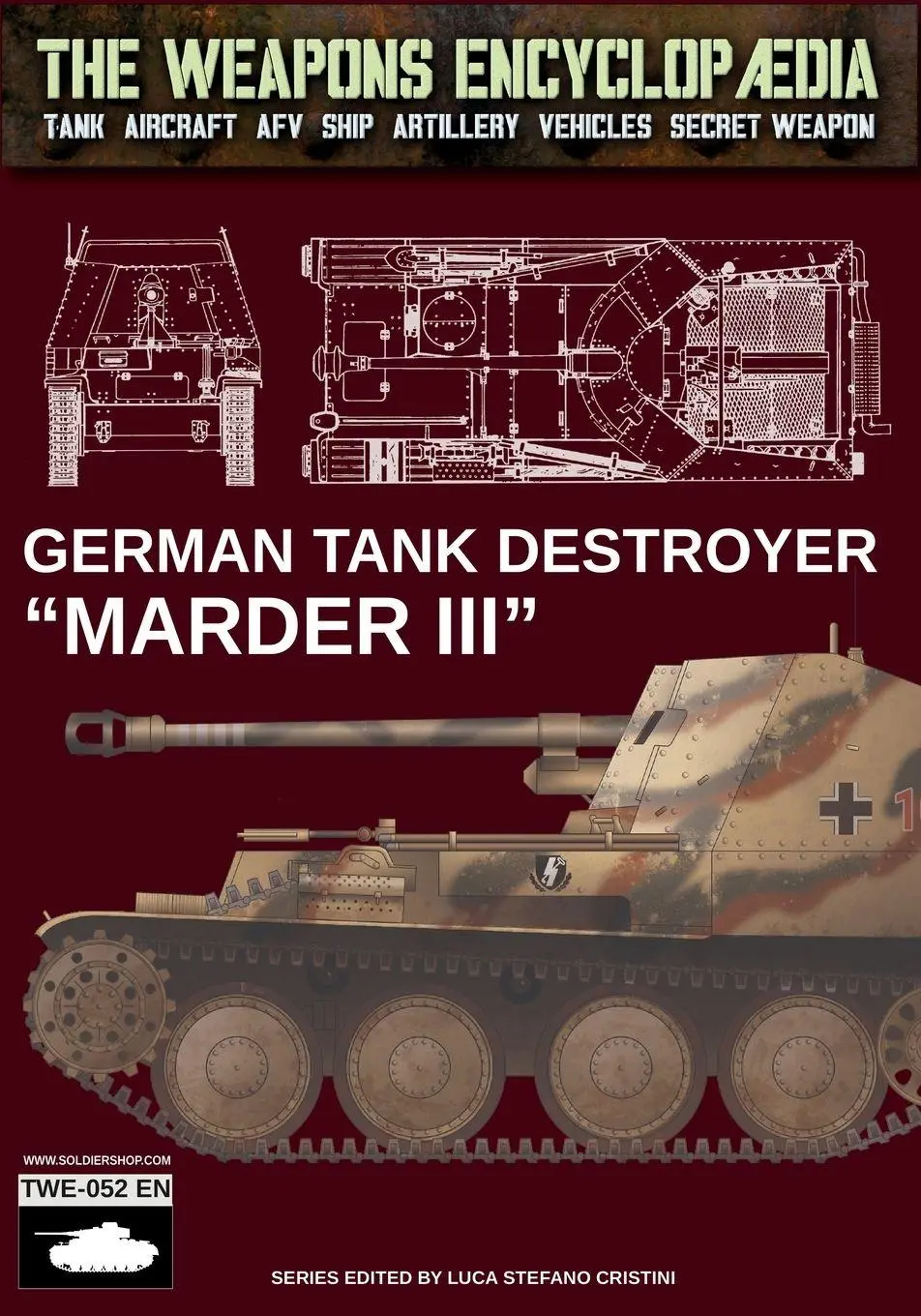Cover: 9791255893882 | German tank destroyer "Marder III" | Luca Stefano Cristini | Buch