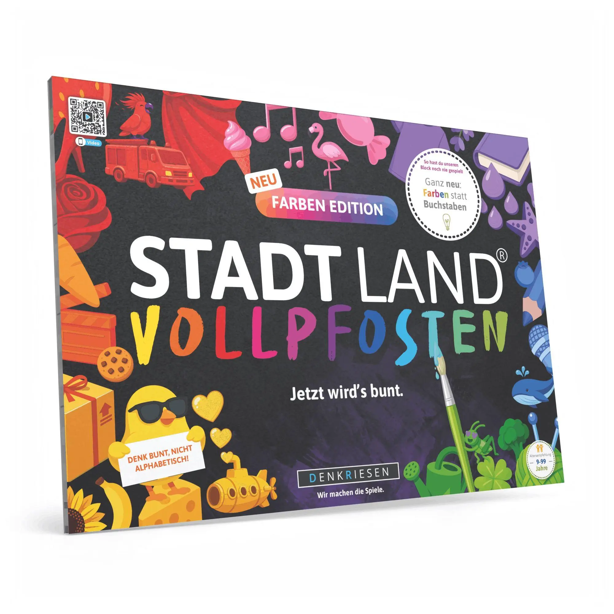 Cover: 4262494923982 | DENKRIESEN - STADT LAND VOLLPFOSTEN® Farben Edition - "Jetzt wird's...