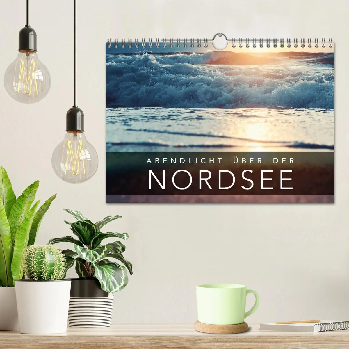 Bild: 9783457963982 | Abendlicht über der Nordsee (Wandkalender 2026 DIN A4 quer),...