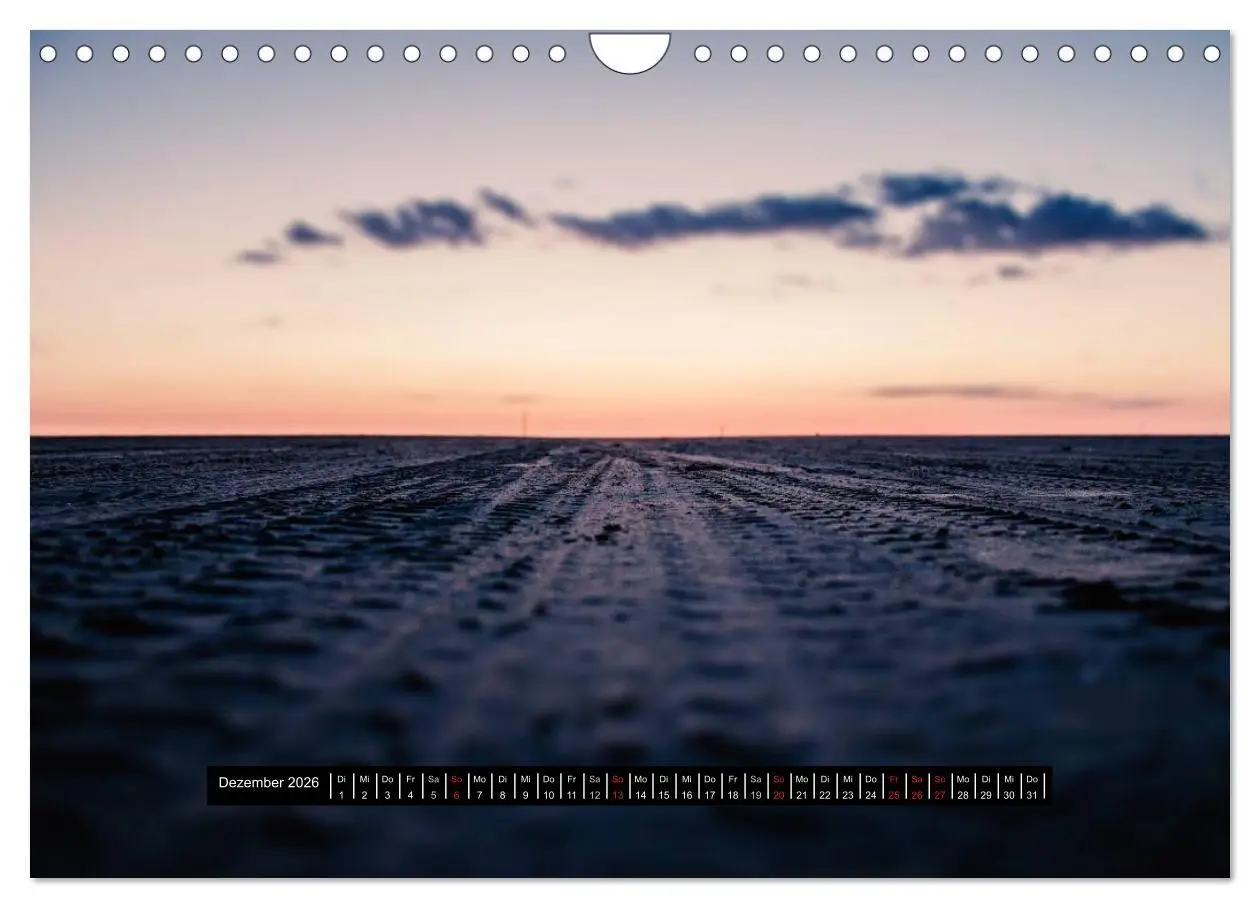 Bild: 9783457963982 | Abendlicht über der Nordsee (Wandkalender 2026 DIN A4 quer),...