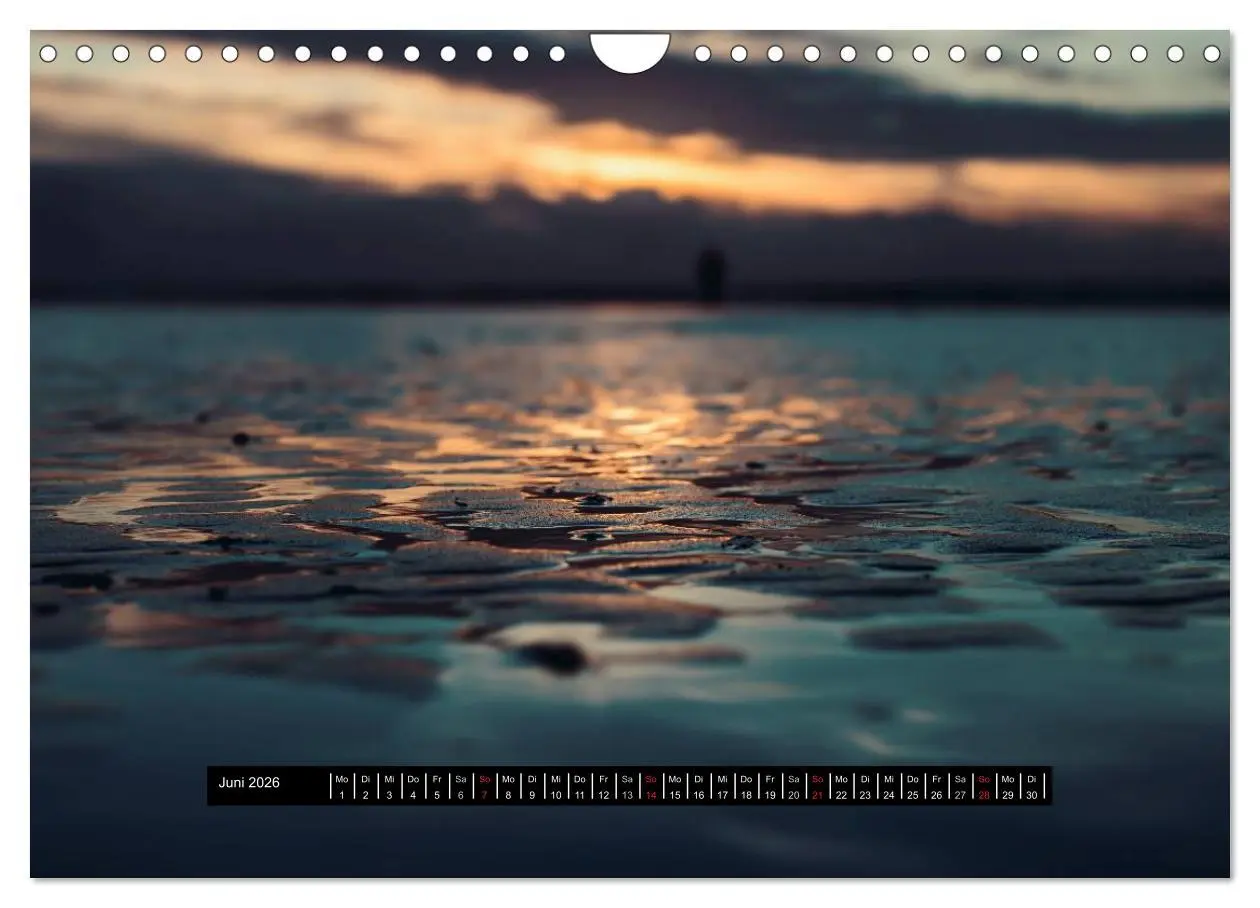 Bild: 9783457963982 | Abendlicht über der Nordsee (Wandkalender 2026 DIN A4 quer),...