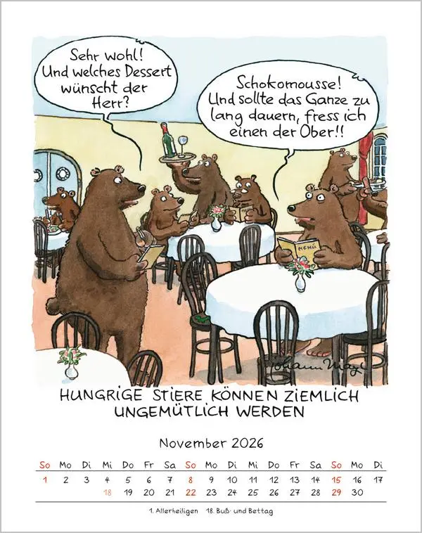 Bild: 9783731883982 | Stier 2026 | Verlag Korsch | Kalender | Spiralbindung | 13 S. | 2026