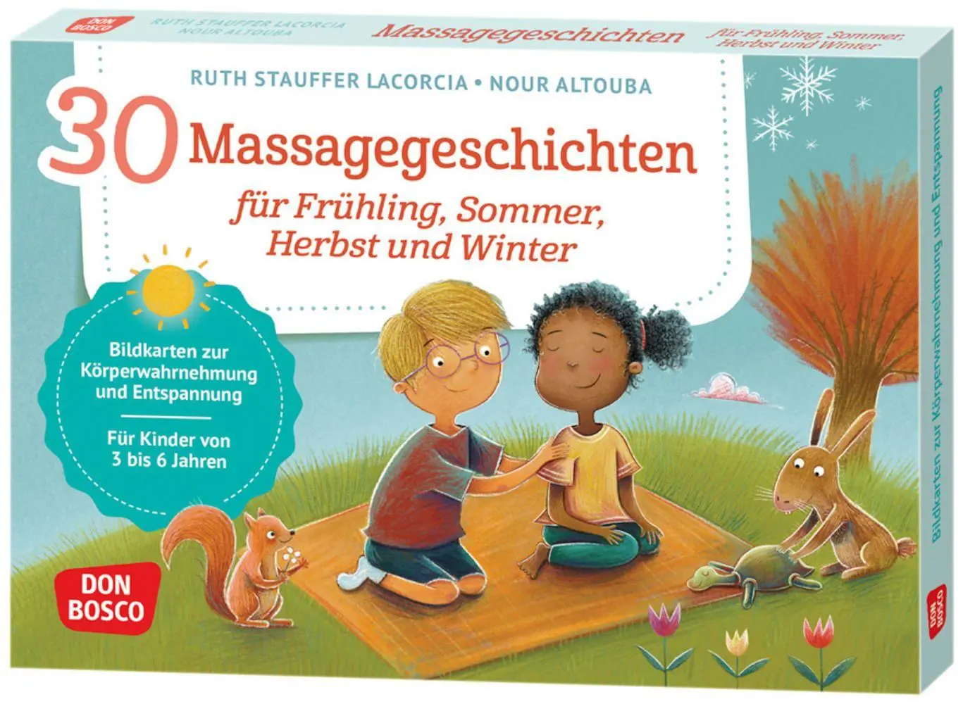 Cover: 4260694924082 | 30 Massagegeschichten für Frühling, Sommer, Herbst und Winter | Box