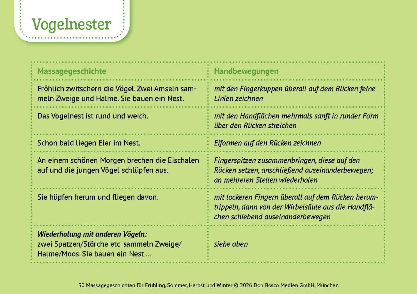 Bild: 4260694924082 | 30 Massagegeschichten für Frühling, Sommer, Herbst und Winter | Box