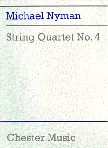 Cover: 9780711964082 | String Quartet No. 4 | Michael Nyman | Partitur | 1993 | Chester Music