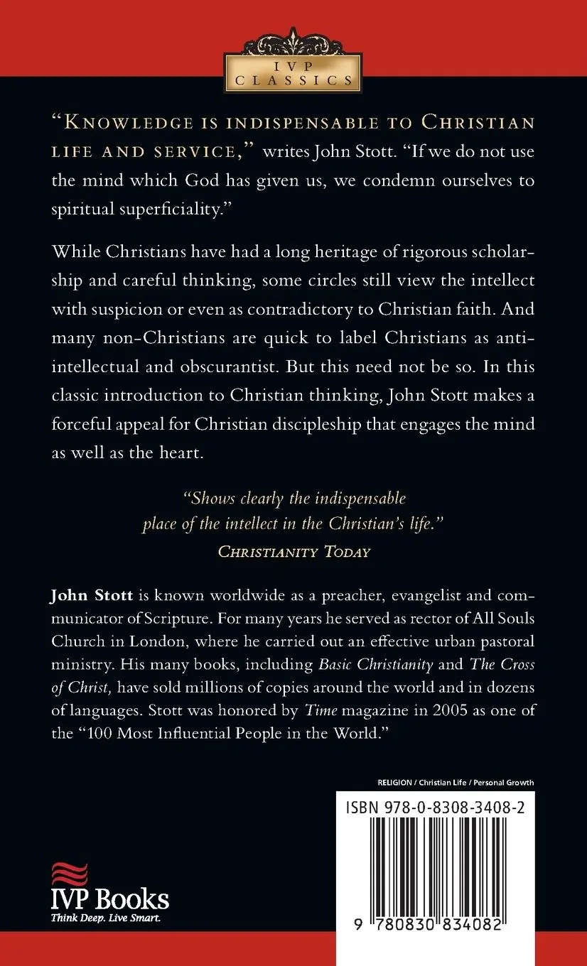 Rückseite: 9780830834082 | Your Mind Matters | The Place of the Mind in the Christian Life | Buch