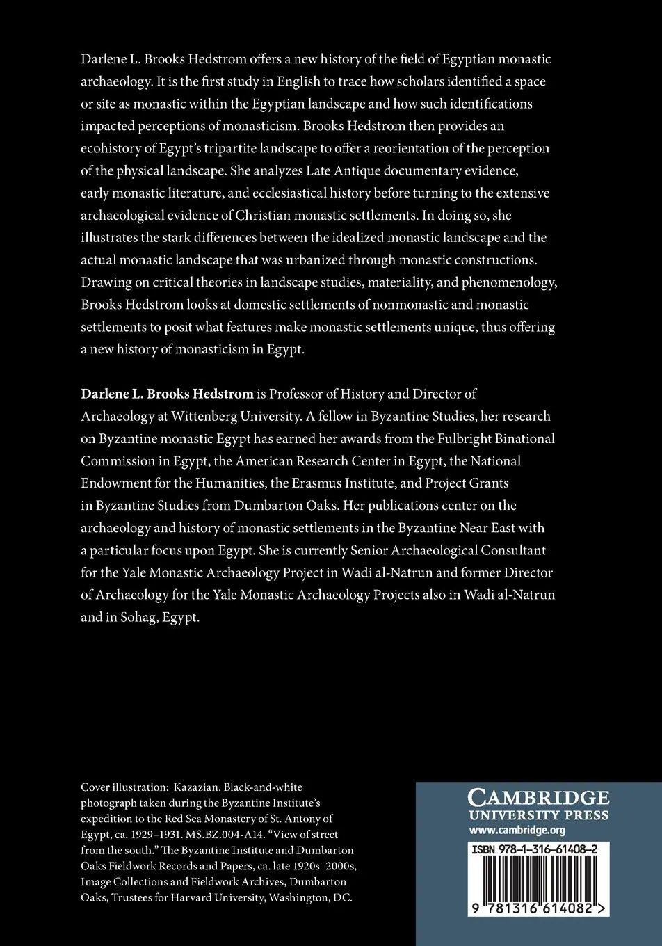 Rückseite: 9781316614082 | The Monastic Landscape of Late Antique Egypt | Hedstrom | Taschenbuch