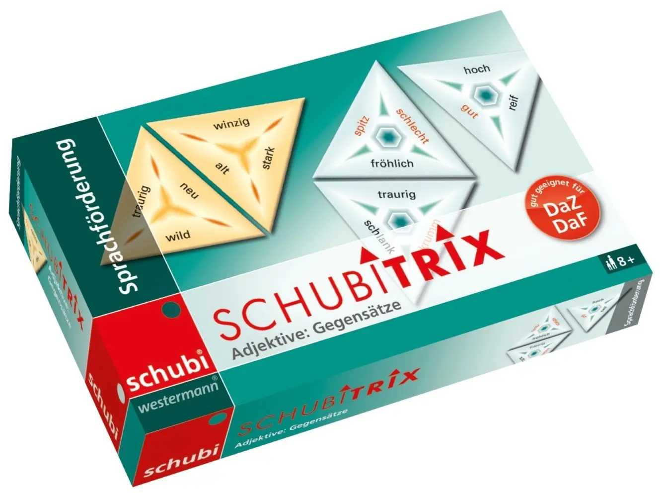 Cover: 9783039764082 | SCHUBITRIX Sprachförderung | Adjektive: Gegensätze | Box | Deutsch