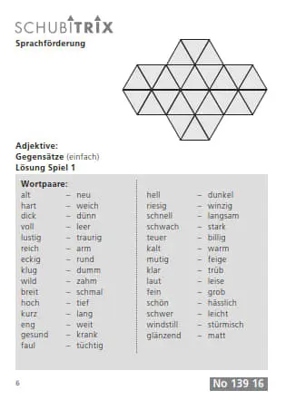 Bild: 9783039764082 | SCHUBITRIX Sprachförderung | Adjektive: Gegensätze | Box | Deutsch
