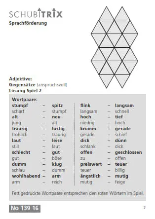 Bild: 9783039764082 | SCHUBITRIX Sprachförderung | Adjektive: Gegensätze | Box | Deutsch