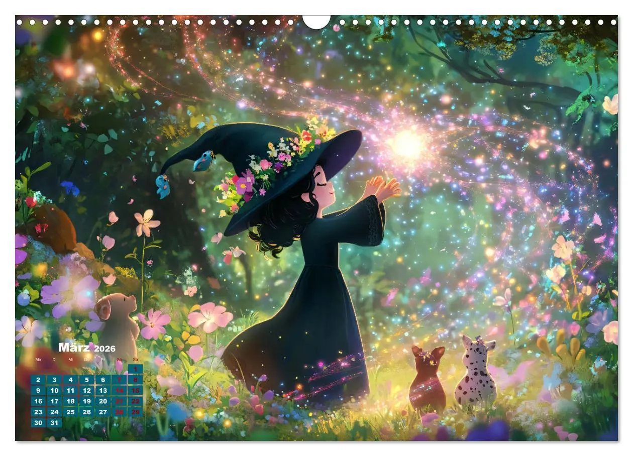 Bild: 9783457304082 | Zauber zur Mitternacht (Wandkalender 2026 DIN A3 quer), CALVENDO...