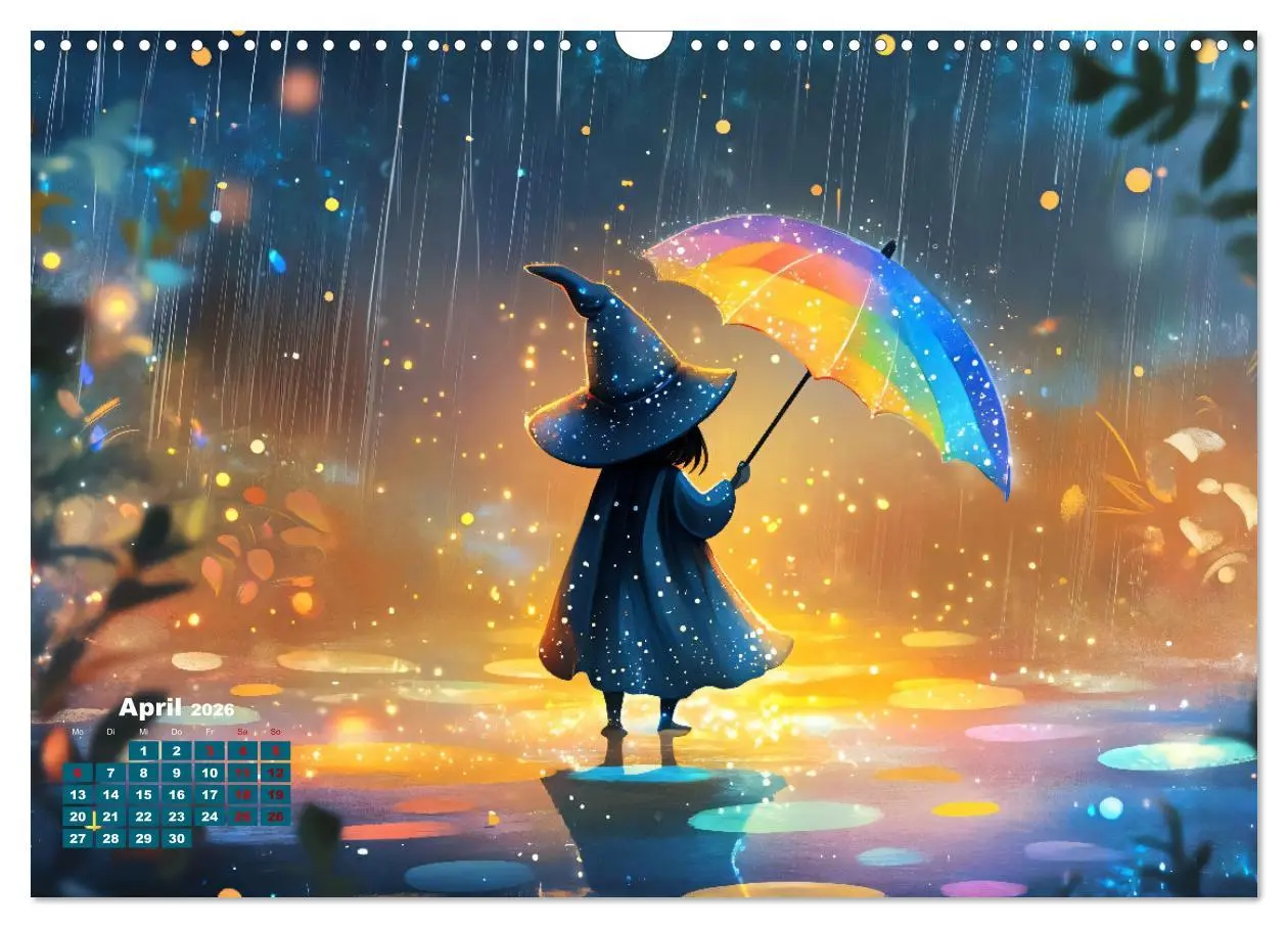 Bild: 9783457304082 | Zauber zur Mitternacht (Wandkalender 2026 DIN A3 quer), CALVENDO...