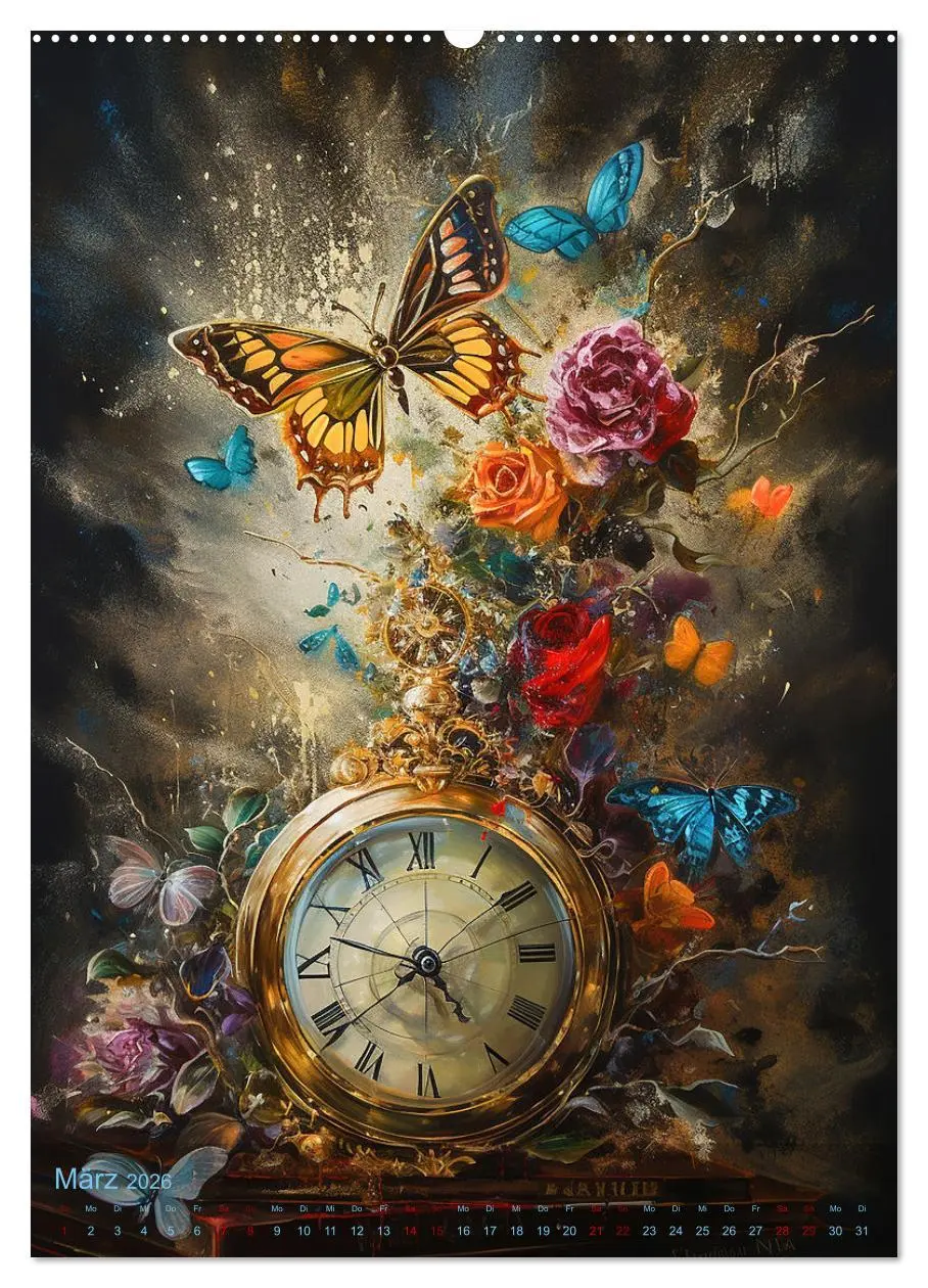 Bild: 9783516324082 | Traumwelten (Wandkalender 2026 DIN A2 hoch), CALVENDO Monatskalender