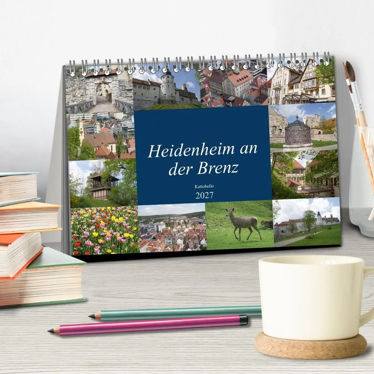Bild: 9783569724082 | Heidenheim an der Brenz (Tischkalender 2027 DIN A5 quer), CALVENDO...