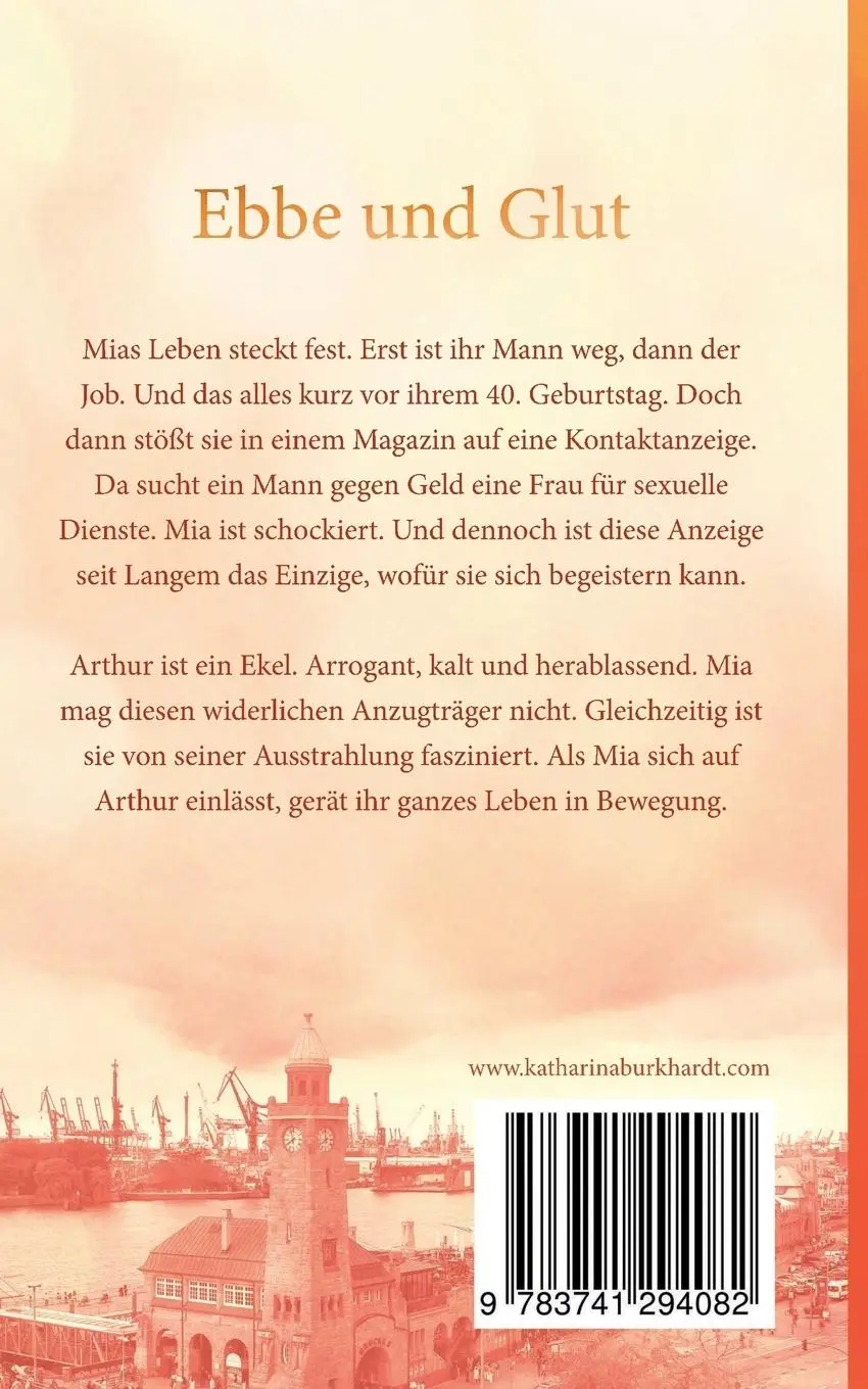 Rückseite: 9783741294082 | Ebbe und Glut | Katharina Burkhardt | Taschenbuch | 420 S. | Deutsch