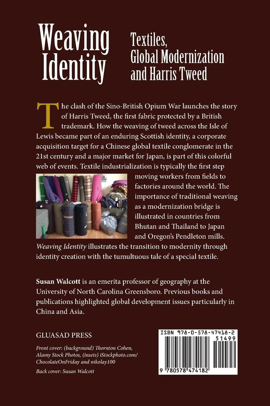 Rückseite: 9780578474182 | Weaving Identity | Textiles, Global Modernization and Harris Tweed