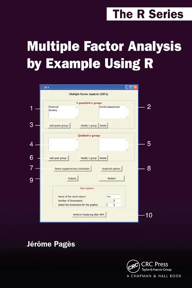 Cover: 9781032924182 | Multiple Factor Analysis by Example Using R | Jérôme Pagès | Buch