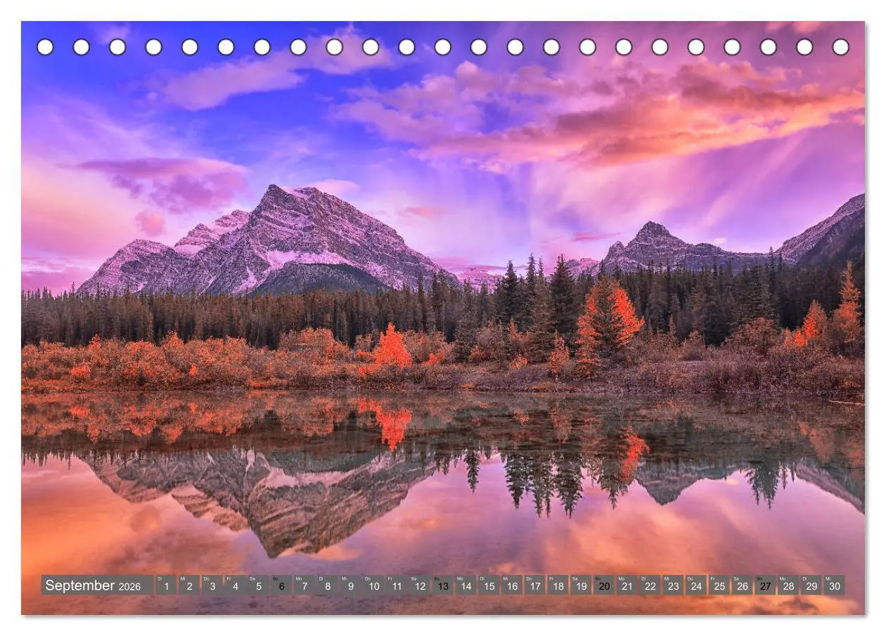 Bild: 9783457774182 | Kanada der Westen (Tischkalender 2026 DIN A5 quer), CALVENDO...