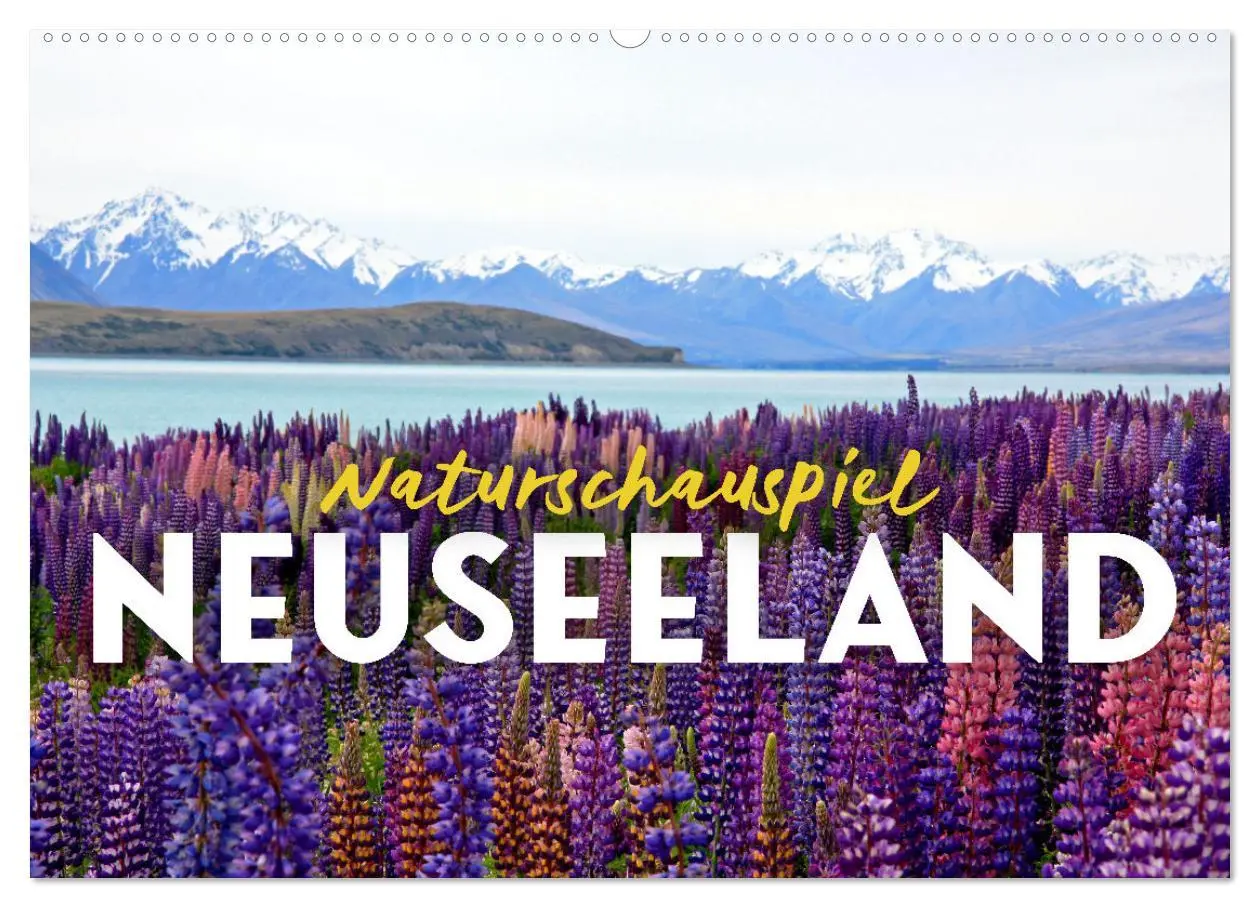Cover: 9783457914182 | Naturschauspiel Neuseeland (Wandkalender 2026 DIN A2 quer),...