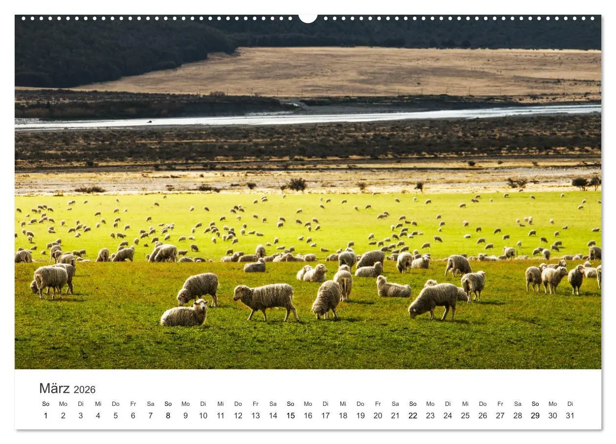 Bild: 9783457914182 | Naturschauspiel Neuseeland (Wandkalender 2026 DIN A2 quer),...