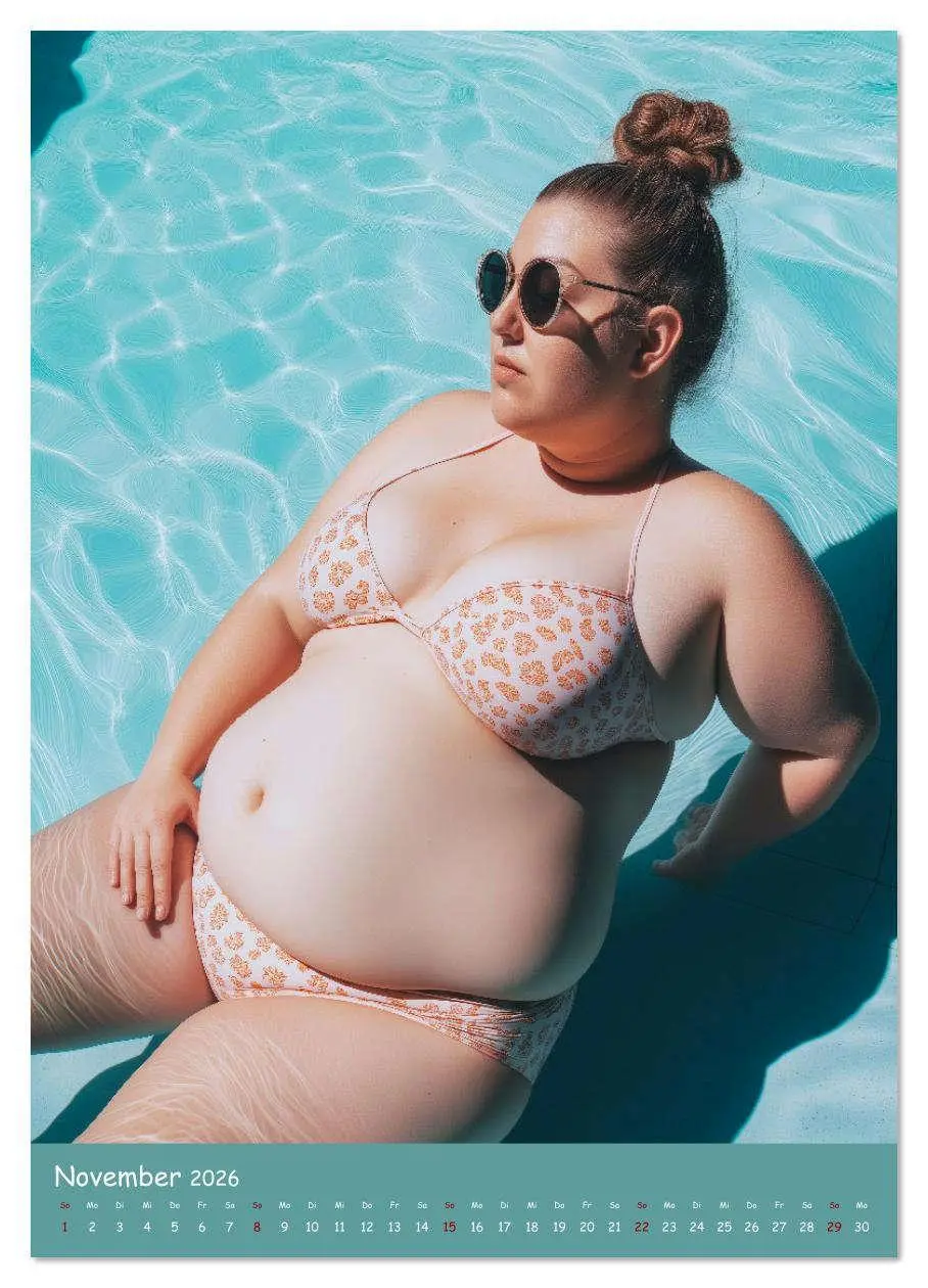 Bild: 9783516244182 | Curvy Pin-up Girls - Verführerische Rundungen am Pool (Wandkalender...