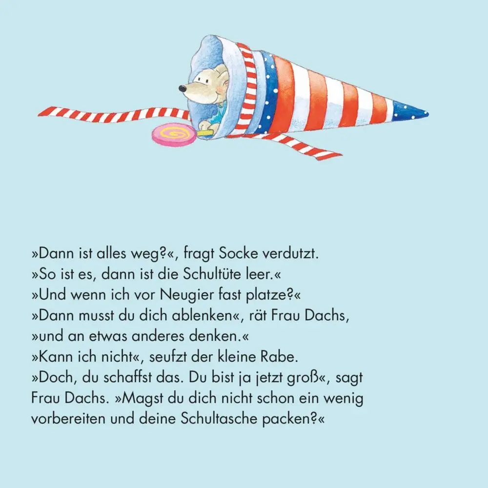 Bild: 9783551034182 | Maxi Pixi 497: Der kleine Rabe Socke kommt bald in die Schule! | Moost