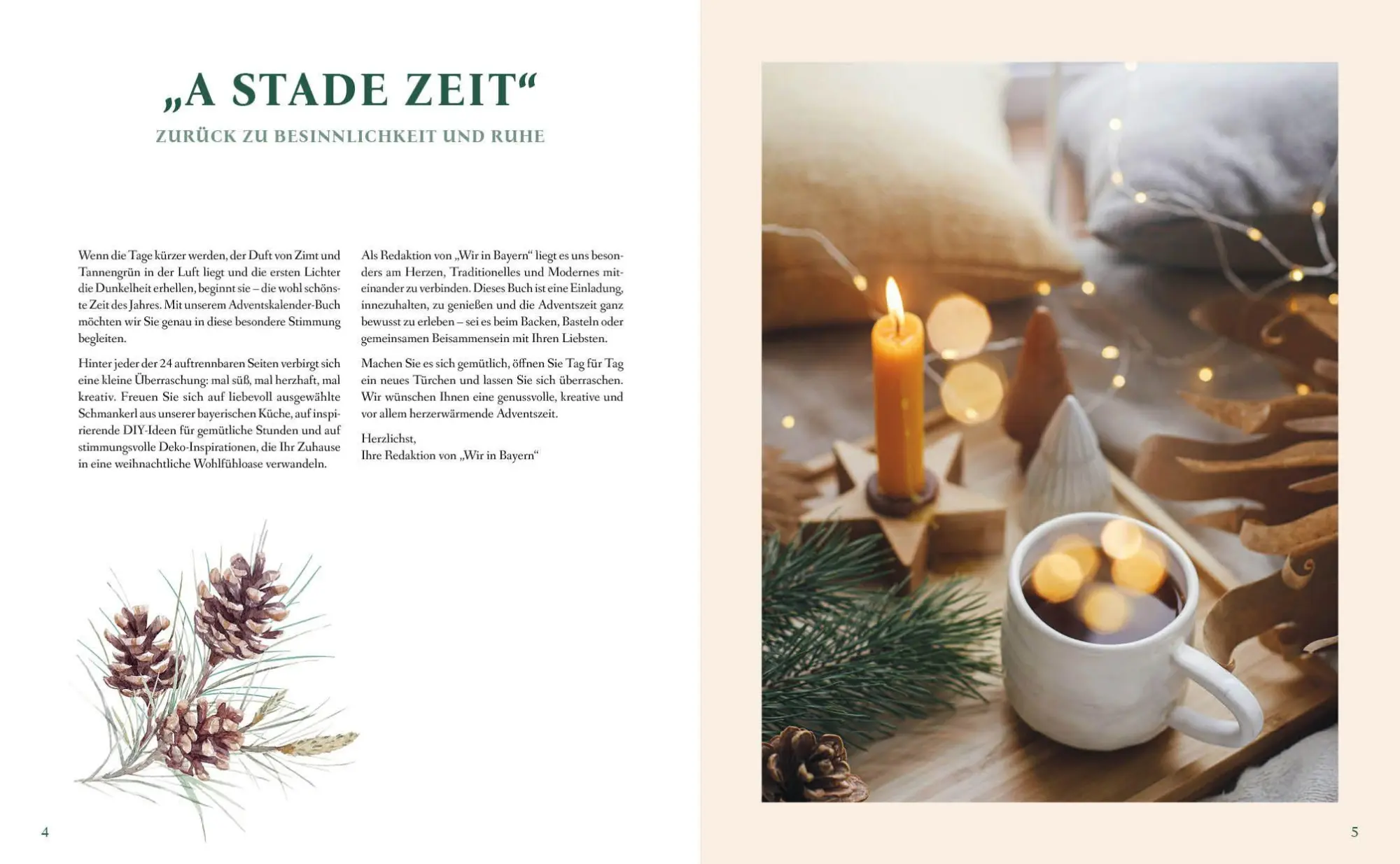 Bild: 9783745934182 | Wir in Bayern - Adventskalender Stade Zeit | Buch | 112 S. | Deutsch