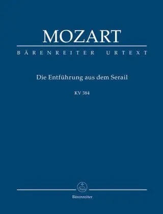 Cover: 9790006204182 | Die Entführung aus dem Serail, Studienpartitur | Mozart | Deutsch