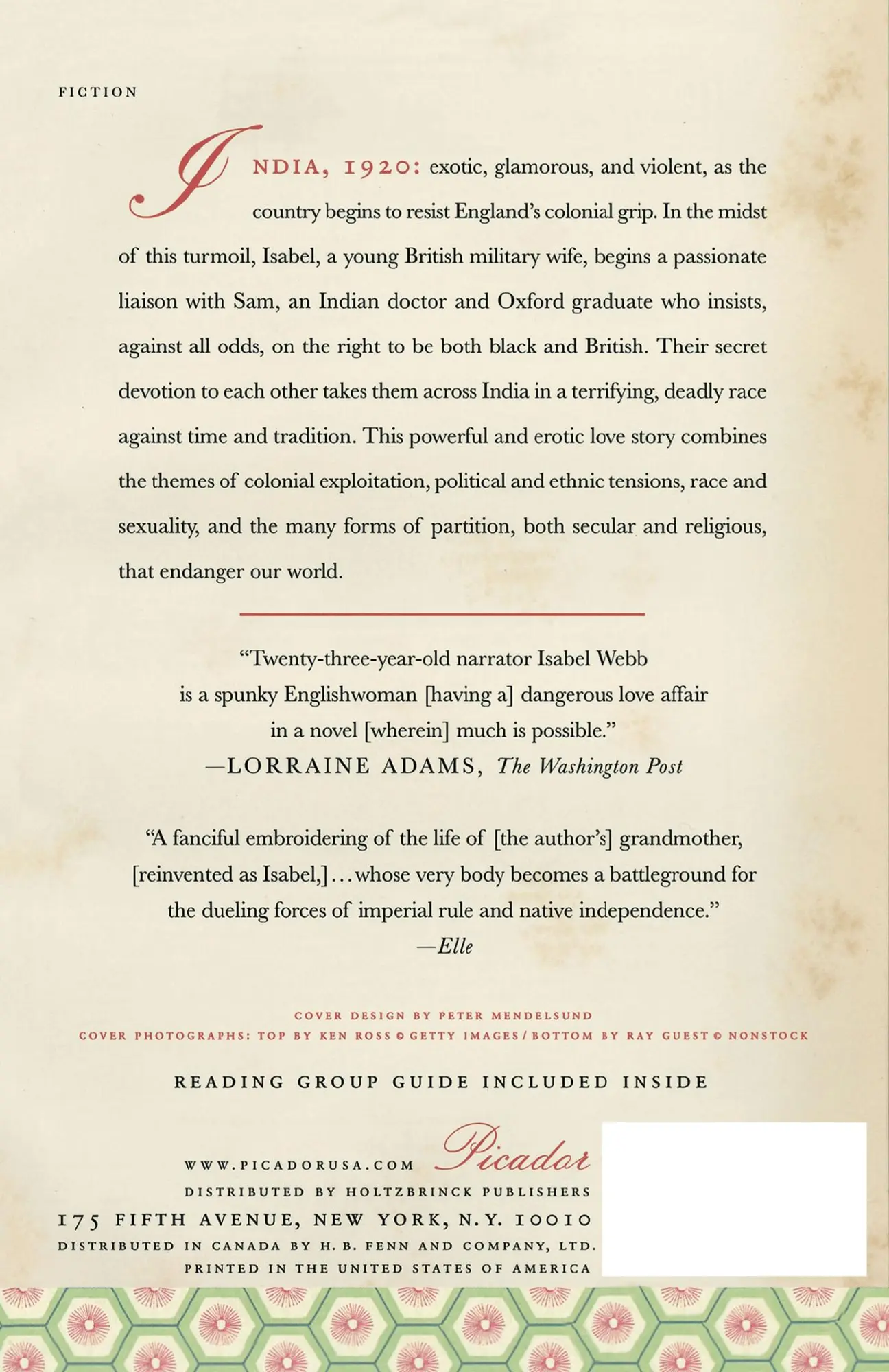 Rückseite: 9780312424282 | A Black Englishman | Carolyn Slaughter | Taschenbuch | Englisch | 2005