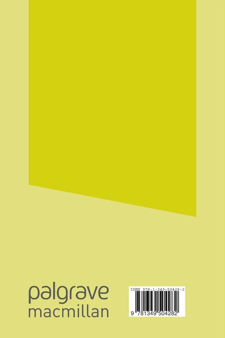 Rückseite: 9781349504282 | The Science of Beauty | Annelie Ramsbrock | Taschenbuch | xii | 2015