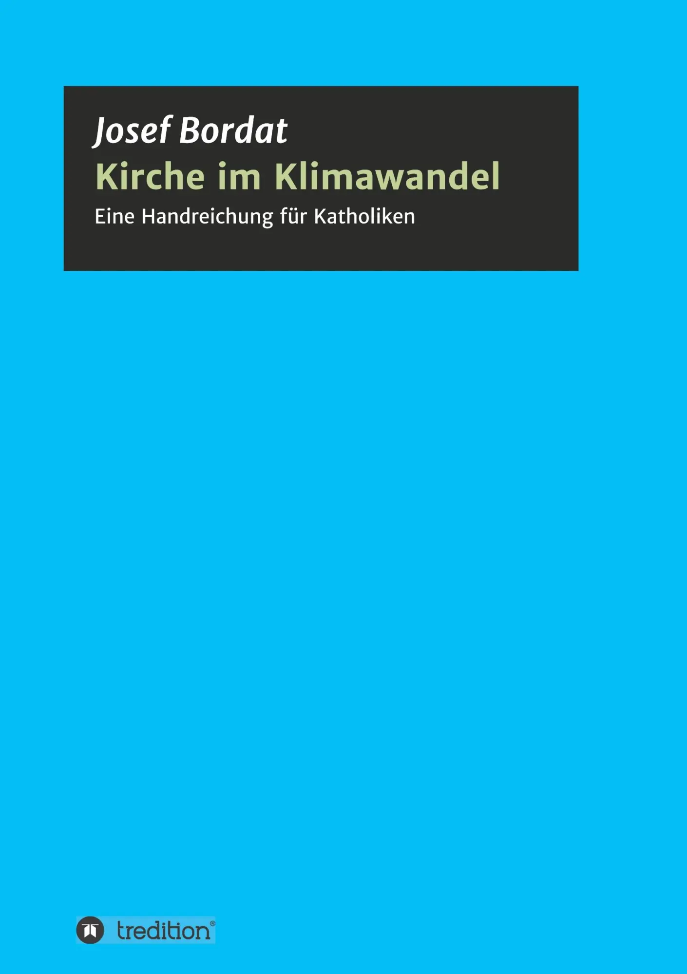 Cover: 9783347014282 | Kirche im Klimawandel | Eine Handreichung für Katholiken | Bordat