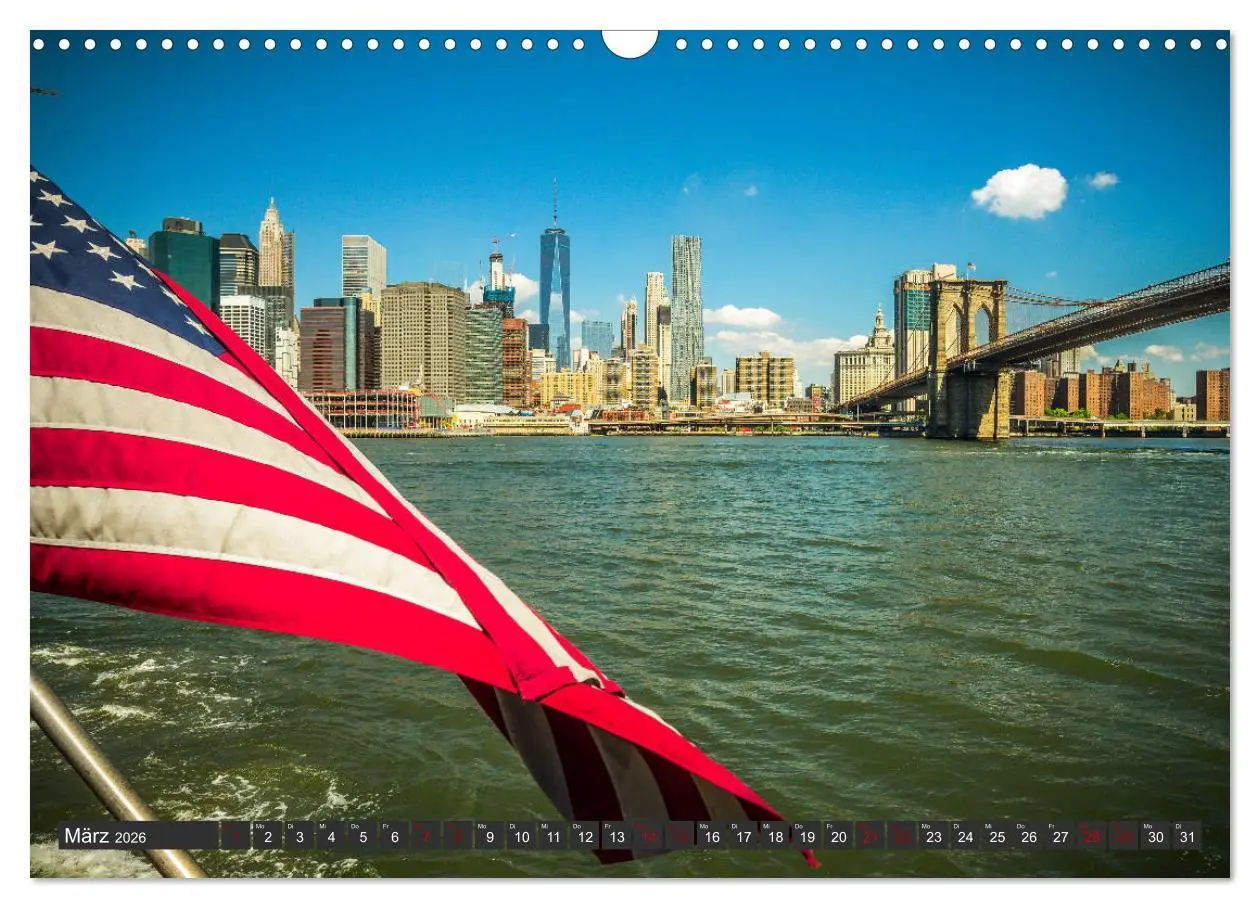 Bild: 9783457904282 | Stadtansichten New York (Wandkalender 2026 DIN A3 quer), CALVENDO...