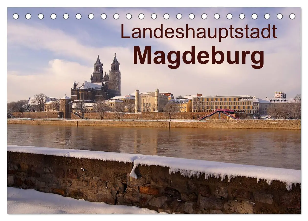Cover: 9783516094282 | Landeshauptstadt Magdeburg (Tischkalender 2026 DIN A5 quer),...